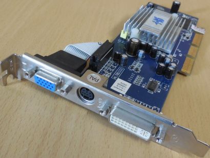 HIS Excalibur C78H0600 ATI Radeon 9250 128MB 64Bit DDR AGP VGA TV-Out DVI* g391