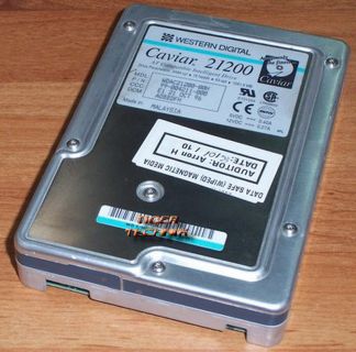 Western Digital Caviar WDAC21200 -00H ATA/IDE 1281.9MB 3,5 Festplatte* f318