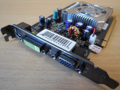 XFX GF 8400GS PV-T86S-YAFG V1-0 PCI-E 512MB 64Bit DDR2 VGA DVI HDTV Out* g399