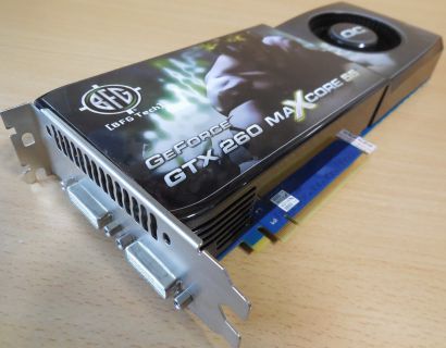 BFGRGTX260MC8960CDE GeForce GTX 260 896MB 448Bit GDDR3 SLI PCIe2.0 2x DVI-I*g406