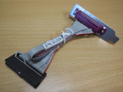 Slotblende Parallel Port SFF Foxconn 462537-002 Rev.B Adapter PC Computer* pz587