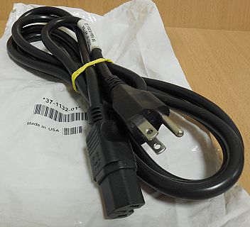 Cisco 37-1132-01 USA Strom Netz Kabel 2,5m US Stecker auf Kaltgerätebuchse*pz773