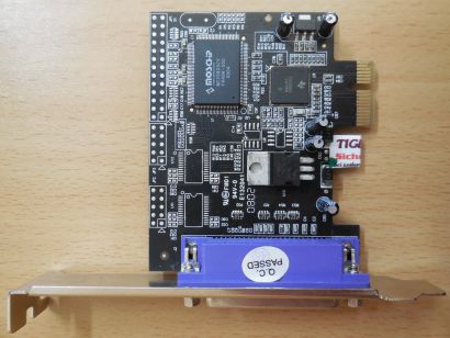 PI49835-9X2A Moschp Chipset MCS9835CV 1x LPT Parallel PCI Express Karte* sk50