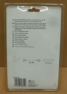 Schwaiger FLS 109 SAT Antennen Kabel Receiver Anschlusskabel 10m F Stecker*so842