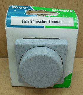 Kopp Europa granit Elektronischer Dimmer 8033.3408.7 40 400W konv. Trafos* so855