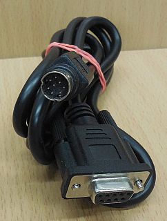 Programmierkabel PLC Adapter Kabel seriell Datenkabel RS232 Mini DIN 8 Pin*pz802