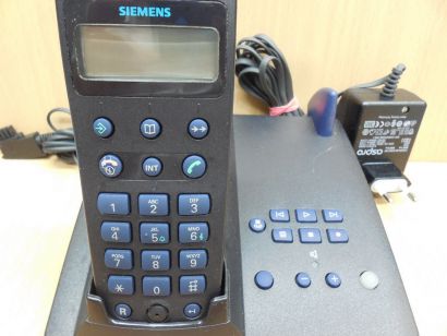 Siemens Gigaset 3015 Basis mit AB + Mobilteil 3000 Netzteil TAE Kabel* so858