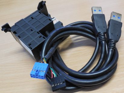 MEDION PC Front Panel 20048143 USB 3.0 Mic Audio Kartenleser MS SD MMC xD* pz597