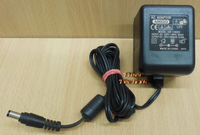 Amigo AM-12800V AC DC Adapter 12V 800mA Netzteil AC Adaptor* nt893