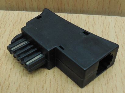 Telefon Adapter TST Stecker auf RJ14 Modular Österreich Austria* so876