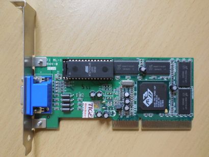 ATI 3D Rage Pro Turbo 102-G01002-00 8MB SDRAM VGA AGP 2X Retro Grafikkarte* g53