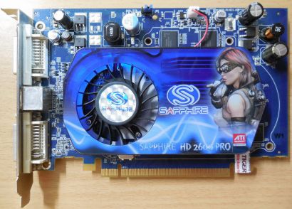 Sapphire Radeon HD 2600 Pro RV630 256MB 128Bit DDR2 PCIe Dual DVI-I TV-Out* g430