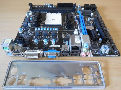 MSI FM2-A55M-P33 MS-7721 Ver3.2 Mainboard +Blende AMD Sockel DDR3 VGA DVI* m949