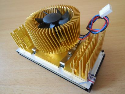 CPU AMD Athlon 700 MHz AMD-A0700MPR24B A FSB200 Slot A Thermaltake Gold Lüfter* c970