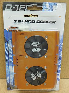 Q-Tec 13229 3,5 zoll HDD Cooler Kühler HDD Festplattenkühler Molex 4pin* gl122