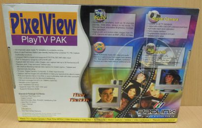 Pixelview Play TV Pak Retro TV Karte mit Fernbedienung Webcam uvm BT878 PCI*tk55