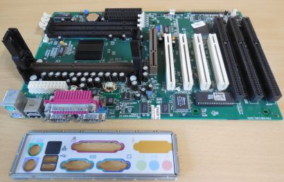 QDI BrillianX 2.0(S2.1) Mainboard +Blende Intel Slot 1 P6I440BX B1S 3x ISA* m953