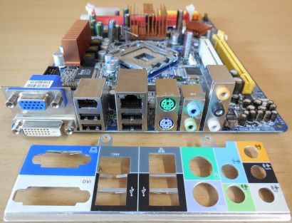 Shuttle XPC Glamor SG31G2 Mainboard FG31 (S5113)V1.2 +Blende Sockel 775 G31*m954