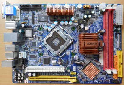Shuttle XPC Glamor SG31G2 Mainboard FG31 (S5113)V1.2 +Blende Sockel 775 G31*m954