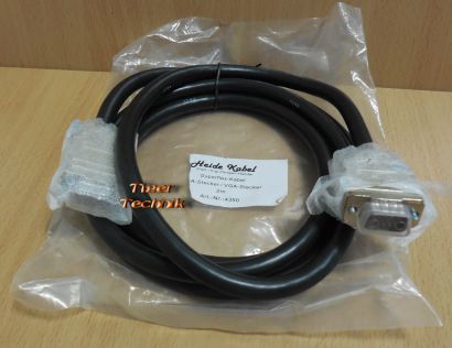 Heide Superflex VGA Kabel 2m SUB D 15pol Stecker Monitor LCD LED TV Laptop*pz813