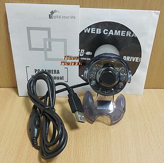 Golden Eye Webcam USB2.0 Laptop Notebook PC Video Camera Windows 7 10* pz819
