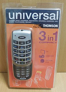 Thomson ROC3205 Universal Fernbedienung 3 in 1 compact TV DVD VCR SAT DVB* so885