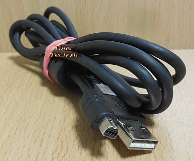 USB Kabel schwarz USB Typ A Stecker auf USB Mini B Mitsumi 4 polig 1,5m* pz820