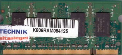 Hynix HYMP112S64CP6-Y5 AB PC2-5300 1GB DDR2 667MHz SODIMM RAM* lr134