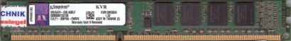 Kingston KVR13N9S8 4 PC3-10600 4GB DDR3 1333MHz 99U5474-038 A00LF RAM* r740