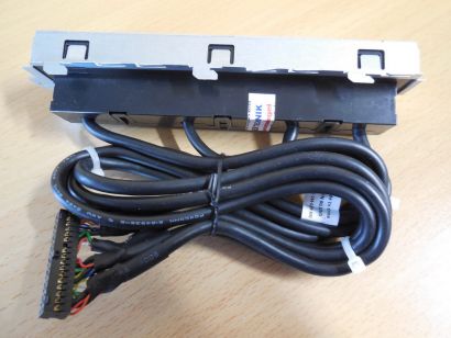 Dell Optiplex 790 MT D09M Front Panel 0G3XVD-74211 USB Audio LEDs Panel* pz622