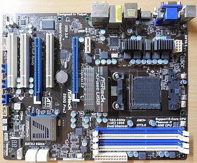 ASRock 880G Pro3 Rev 1.02 Mainboard +Blende AMD Sockel AM3 AM3+ PCIe DDR3* m970