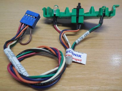 DELL Dimension 6Y702 PN 421726100101 Power Schalter Switch Power+HDD LEDs* pz41
