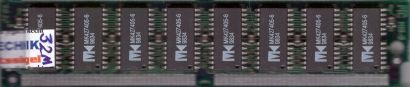 32MB EDO SIMM RAM PS 2 72 pin non-Parity Mostek MK427405-6 Arbeitsspeicher* r753