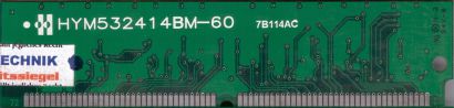 16MB EDO RAM PS 2 72 pin non-Parity Hyundai HYM532414BM-60 Arbeitsspeicher* r755