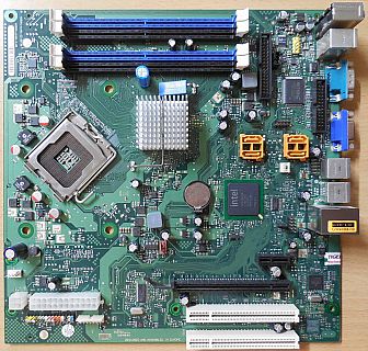 Fujitsu Esprimo P5720 D2581-A12 GS1 Mainboard Intel Q33 Sockel 775 BTX LAN* m991