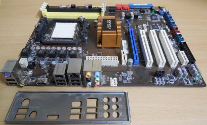 Asus M3N78 PRO Rev 1.01G Mainboard +Blende AMD Sockel AM2+ HDMI VGA DDR2* m992
