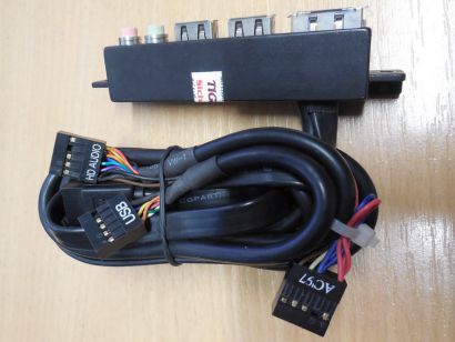 Chieftec Design Front Panel eSATA 2xUSB2.0 HD Audio AC97 Line-Out Mikrofon*pz833