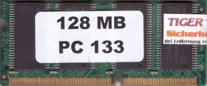 NoName PC133 128MB SDRAM 133MHz SODIMM SD RAM mit Infineon Chips* lr143