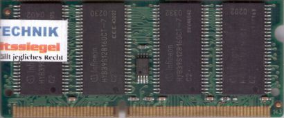 NoName PC133 128MB SDRAM 133MHz SODIMM SD RAM mit Infineon Chips* lr143