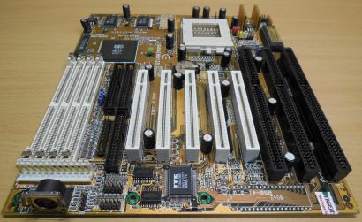 Gigabyte GA-586S Rev 1.22C Retro AT Mainboard Sockel 7 EDO RAM 3x ISA PCI* m993