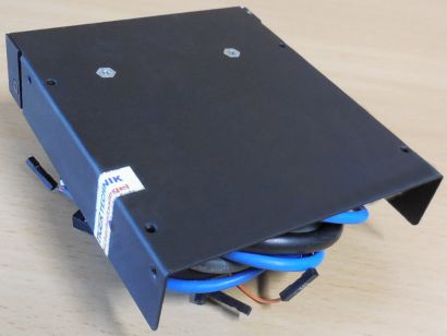 PC 3,5 Zoll Einbauschacht 4x USB2.0 FireWire Audio Front Panel schwarz* pz848