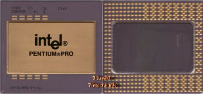 CPU Prozessor Intel Pentium PRO Gold SL22T 200 MHz Sockel 8 KB80521EX200* c617