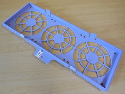 Chieftec Gehäuse Käfig Halterung Rahmen Caddy für 3x 92 mm FAN Lüfter Lila*pz858