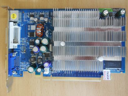 POINT OF VIEW GF6600LE nVIDIA GeForce 6600 LE PCI-E 256MB 128Bit TV DVI VGA*g449