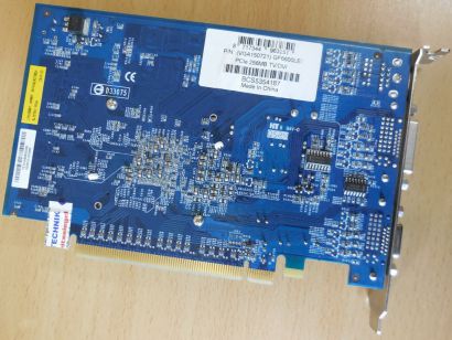 POINT OF VIEW GF6600LE nVIDIA GeForce 6600 LE PCI-E 256MB 128Bit TV DVI VGA*g449