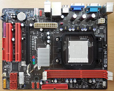 Biostar N68S3+ Ver6.0 Mainboard +Blende Sockel AM3 PCIe VGA LAN Audio USB* m1004 Biostar N68S3+ Ver6.0 Mainboard +Blende Sockel AM3 PCIe VGA LAN Audio USB* m1004
