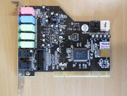 Terratec Aureon 5.1 Fun TTP8 Ver1.2 Ce3DX CM8738 6ch MX 3D 5.1 PCI 32 64Bit*s65 Terratec Aureon 5.1 Fun TTP8 Ver1.2 Ce3DX CM8738 6ch MX 3D 5.1 PCI 32 64Bit*s65