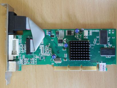 Sapphire Radeon 7000 RV100 64MB 64Bit DDR AGP VGA DVI-I TV-Out Grafikkarte* g233