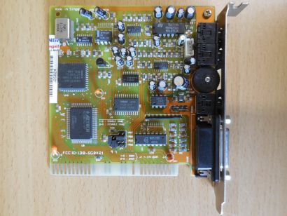 CPS SB 2 AZTECH Sound Galaxy BX II FCC ID 138-SGBX21 8-Bit Retro Soundkarte* s68