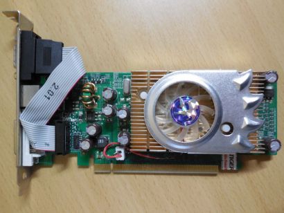nVIDIA GeForce 7500LE 128MB 64Bit DDR2 PCI-E 802700700545 DVI-I S-Video VGA*g480